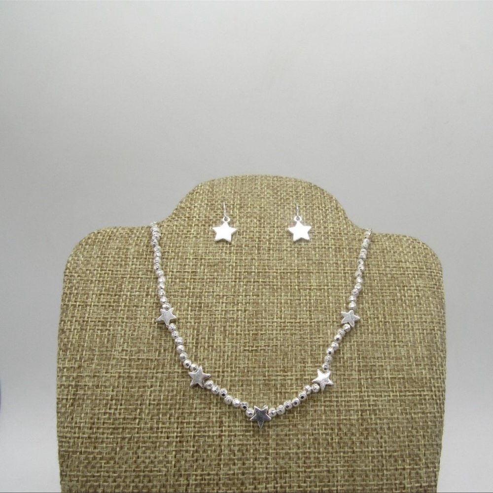Star Choker & Earring Set.
